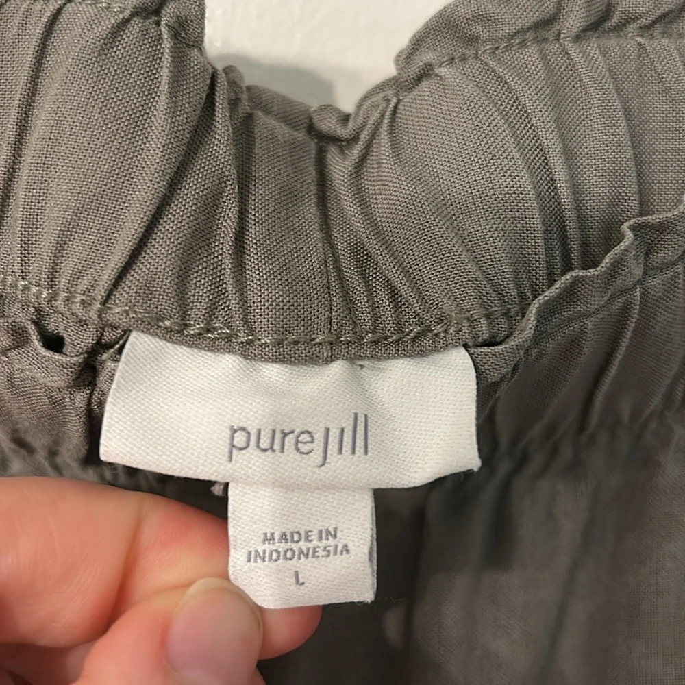 PUREJILL Embroidered Crop Wideleg Pants - Picture 5 of 6